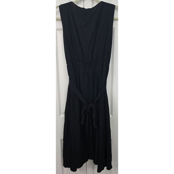 Bloomchic Black Sleeveless Dress With Tie Waist Size 18-20 Womens 18 20 NEW NWT - Picture 2 of 6
